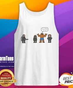 Funny Fantastic Four tank top featuring a humorous design, perfect for fans and casual wear enthusiasts.
