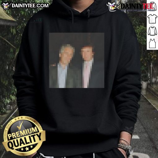 Funny Trump Epstein blurred tee hoodie design featuring humorous graphics and vibrant colors for a unique style.