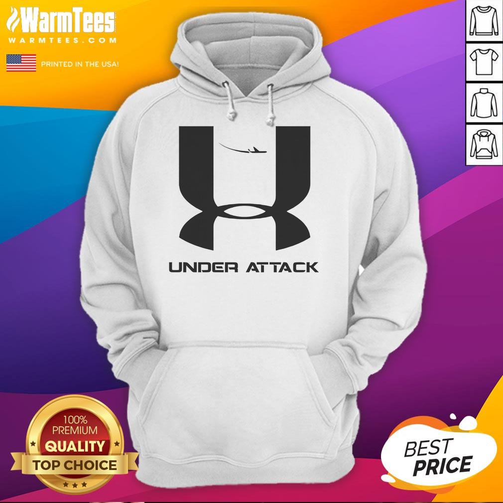 Funny Under Attack 911 Logo Parody Hoodie Funny Under Attack 911 logo parody hoodie featuring a humorous design perfect for casual wear and comedy lovers.