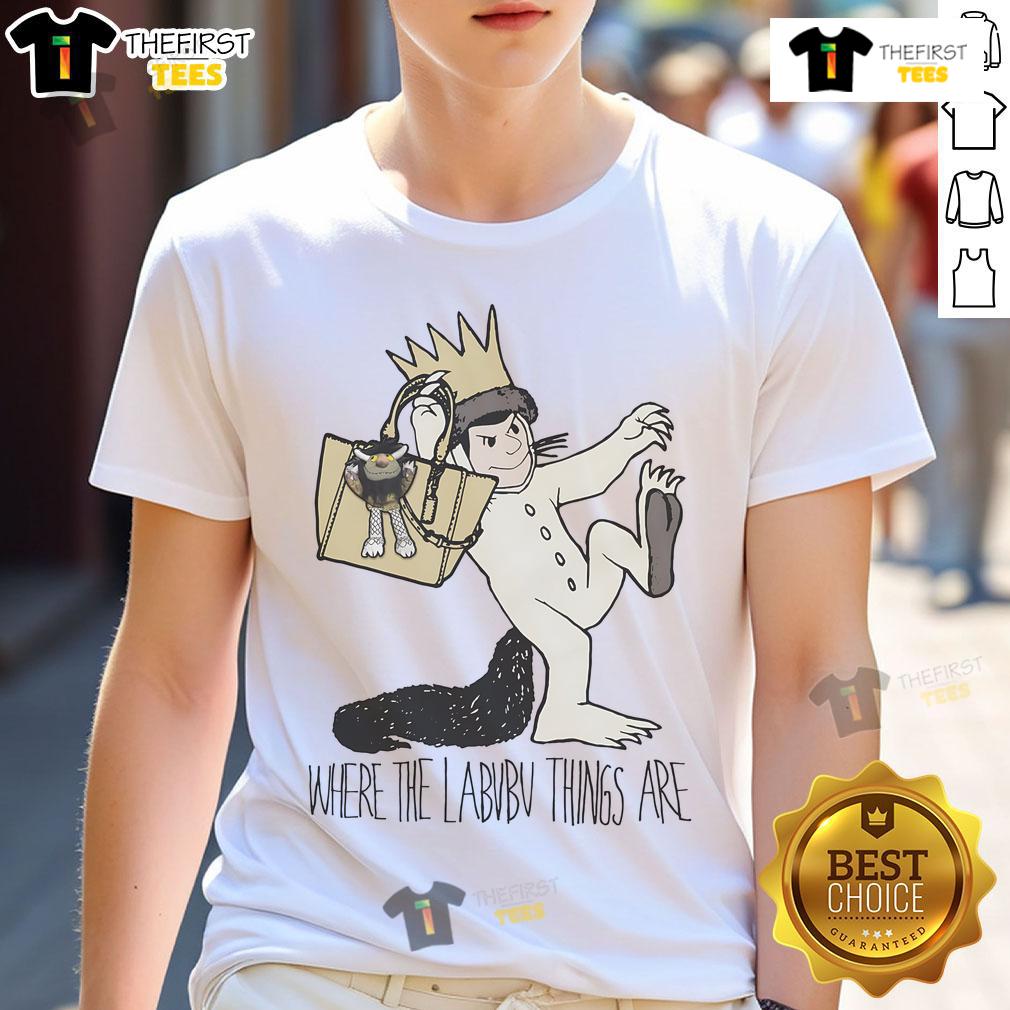 Funny Where The Wild Dolls Are Where The Labubu Things Are T Shirt Alt Text: Funny Where The Wild Dolls Are Where The Labubu Things Are T-shirt featuring whimsical doll graphics and vibrant colors.