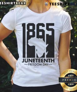 Good 1965 Juneteenth Freedom Day Ladies Tee featuring a vibrant graphic celebrating Black history and freedom.