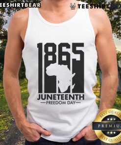 Good 1965 Juneteenth Freedom Day tank top featuring vibrant colors and historical significance in Black culture.