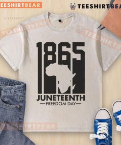 Good 1965 Juneteenth Freedom Day washed t-shirt featuring vibrant graphics celebrating African American heritage.