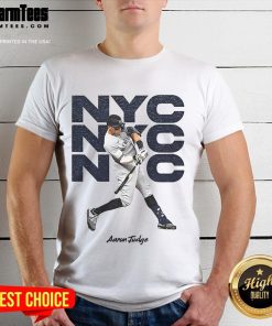 Good Aaron Judge Bronx Bomber New York Yankees NYC 2025 T-Shirt featuring bold graphics and stylish design for fans.