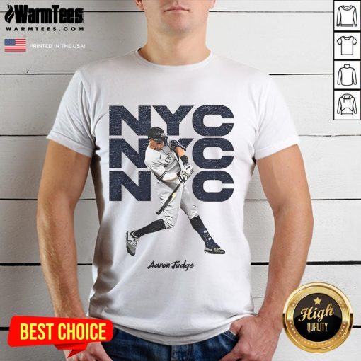 Good Aaron Judge Bronx Bomber New York Yankees NYC 2025 T-Shirt featuring bold graphics and stylish design for fans.