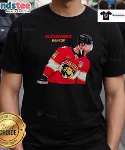 Good Aleksander Barkov Florida Panthers Hockey T-Shirt featuring team colors and player graphic for fans.