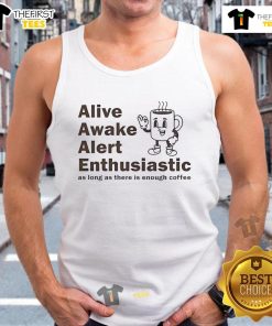 Good Alive Awake Alert Enthusiastic Tank Top in vibrant colors, perfect for active lifestyles and casual outings.