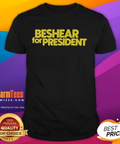 Good Beshear For President T-Shirt featuring bold text and patriotic colors, promoting Beshear's presidential campaign.
