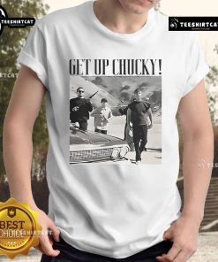 Good Blood In Blood Out Movie Get Up Chucky T-Shirt featuring iconic design for fans of the cult classic film.