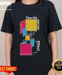 Good Bluecoats The Observer Effect Building Blocks Ladies Tee featuring a stylish design and comfortable fit.