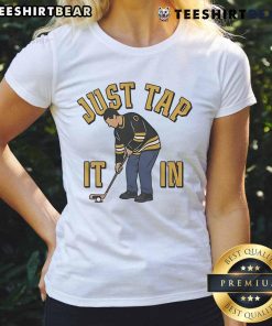 Good Boston Just Tap It In Golf Ladies Tee with vibrant design, perfect for female golfers seeking style and performance.