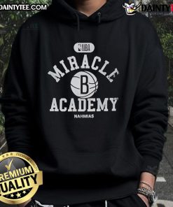 Good Brooklyn Nets Miracle Academy NBA Collection Hoodie featuring team logo and stylish design, perfect for fans.