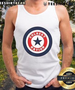 Good Colbert Nation Stephen Colbert 2025 logo tank top featuring vibrant design and bold lettering for fans.