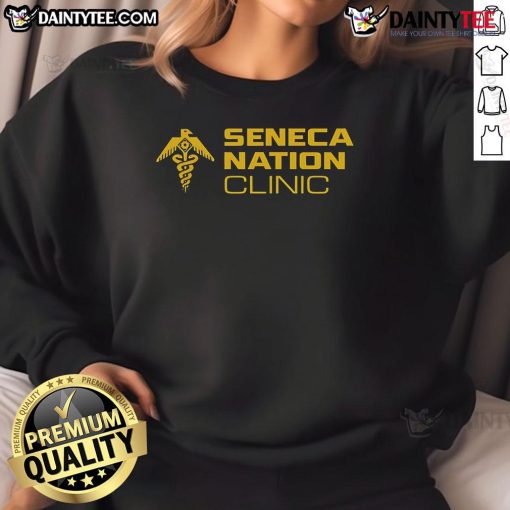 Good Eca Nation Clinic logo sweatshirt featuring a stylish design and vibrant colors, perfect for casual wear.