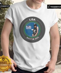 Good Global Citizen GCF 2024 Lisa T-Shirt featuring vibrant design, promoting sustainability and global awareness.
