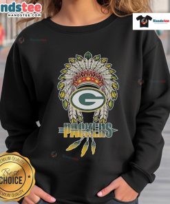 Good Green Bay Packers X Native American sweatshirt featuring unique design and vibrant colors for fans.