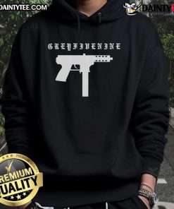 Good Greyfivenine Gun Hoodie featuring a stylish design, perfect for casual wear and gun enthusiasts.