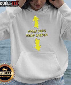Good Half Man Half Morse Hoodie featuring unique Morse code design, perfect for stylish and tech-savvy fashion lovers.
