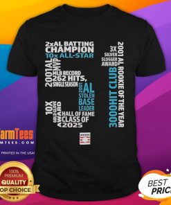 Alt Text: Good Hall Of Fame 2025 Ichiro Suzuki T-Shirt featuring iconic design celebrating the baseball legend.