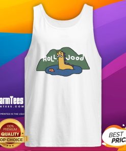 Good Holl Jood Lake Monster tank top featuring a vibrant lake monster graphic, perfect for casual summer wear.
