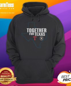 Good Houston Astros and Texas Rangers together for Texas hoodie featuring team logos and vibrant colors.