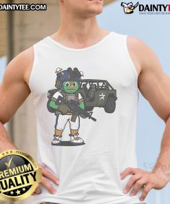 Good Houston Astros Orbit X mascot tank top featuring vibrant colors and playful design for fans.