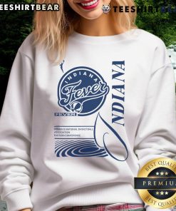 Good Indiana Fever WNBA push sweatshirt in vibrant team colors, perfect for fans supporting their favorite basketball team.
