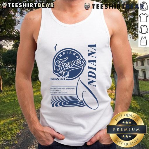 Good Indiana Fever WNBA Push Tank Top featuring vibrant team colors and stylish design, perfect for fans and workouts.