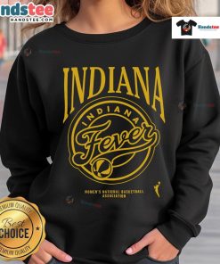 Good Indiana Fever WNBA women's national basketball sweatshirt in vibrant colors, perfect for fans and casual wear.