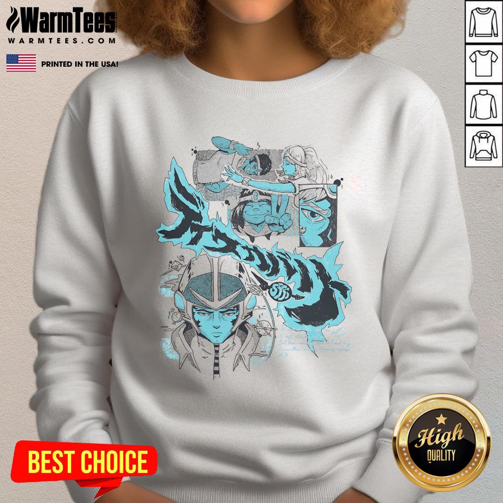 Good Interstellar Voyage Sweatshirt Cozy Good Interstellar Voyage sweatshirt featuring a futuristic design, perfect for space enthusiasts and casual wear.