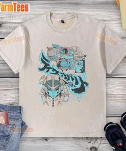 Good Interstellar Voyage washed T-shirt featuring a cosmic design, perfect for space enthusiasts and casual wear.