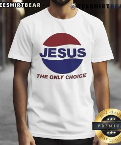 Alt Text: Good Jalen Williams wearing a Jesus The Only Choice Pepsi T-shirt, showcasing his stylish and faith-inspired outfit.