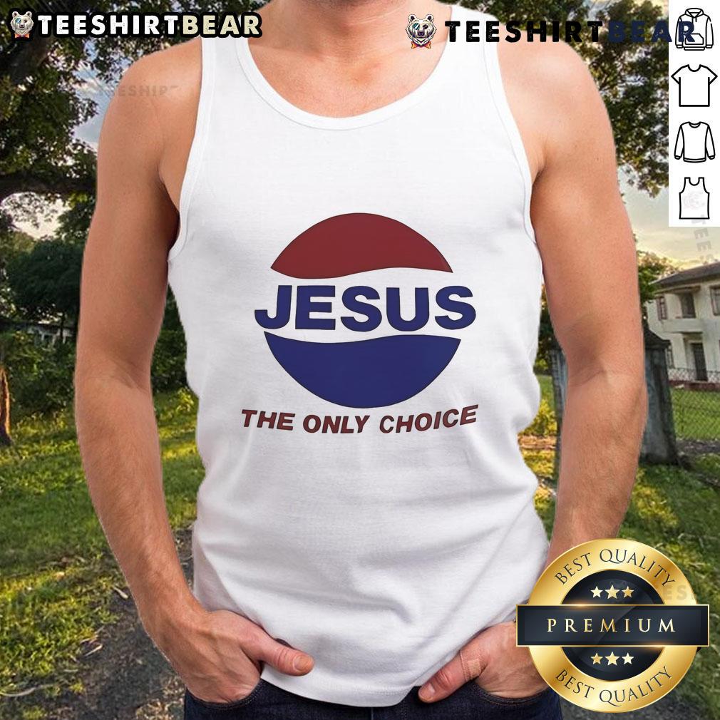 Good Jalen Williams Wearing Jesus The Only Choice Pepsi Tank Top Jalen Williams wearing a 'Jesus The Only Choice' Pepsi tank top, showcasing his unique style and personality.