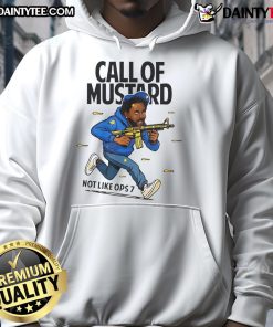 Good Kendrick Lamar Call Of Mustard Not Like Ops 7 Hoodie in vibrant colors, showcasing a stylish streetwear design.