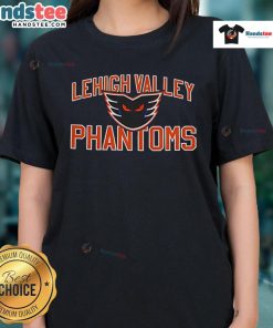 Good Lehigh Valley Phantoms logo on a stylish ladies tee, perfect for fans of the AHL hockey team.