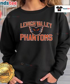 Good Lehigh Valley Phantoms logo sweatshirt featuring vibrant team colors and a comfortable design for fans.