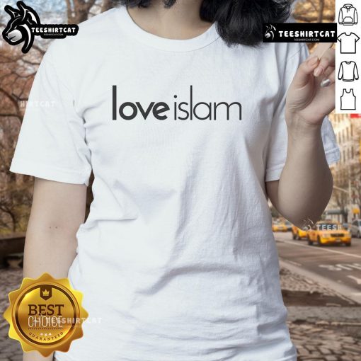 Good Love Islam Ladies Tee featuring a stylish design promoting love and faith for Muslim women.