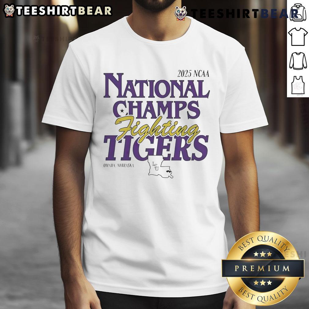 Good Lsu Tigers 2025 Ncaa National Champs Fighting Tigers T Shirt Good LSU Tigers 2025 NCAA National Champs Fighting Tigers T-Shirt in vibrant colors, perfect for fans celebrating the victory.
