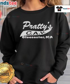 Alt Text: Good Manchester By The Sea Pratty's C.A.V. sweatshirt featuring a stylish design and comfortable fit for casual wear.
