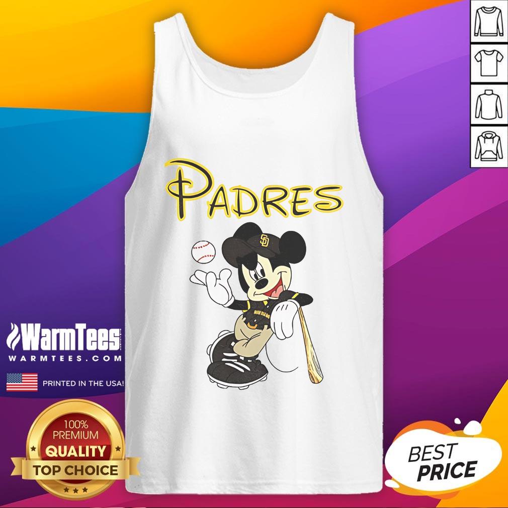 Good Mickey San Diego Padres Baseball Tank Top Good Mickey San Diego Padres baseball tank top featuring a vibrant design and comfortable fit for fans.