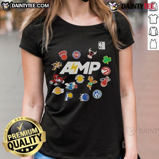 Good Mitchell & Ness NBA AMP Ladies Tee featuring a stylish design perfect for basketball fans and casual wear.