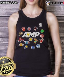Good Mitchell & Ness NBA AMP Tank Top featuring vibrant team colors and stylish design, perfect for basketball fans.