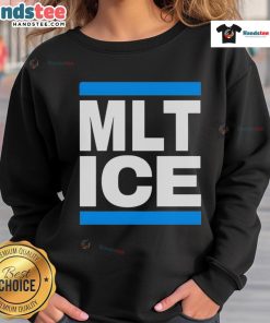 Good Mlt Ice Anti-Fascist Sweatshirt featuring bold graphics promoting anti-fascism and social justice.