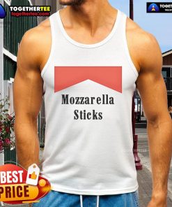 Good Mozzarella Sticks logo tank top featuring a stylish design perfect for cheese lovers and casual wear.