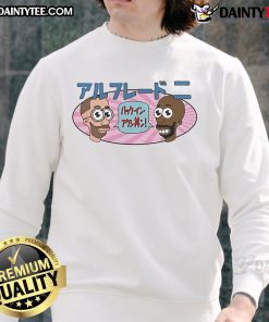 Good Mr. Noodle cartoon sweatshirt featuring vibrant colors and playful design, perfect for fans of the beloved character.