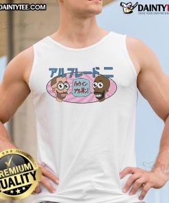 Good Mr. Noodle cartoon tank top featuring colorful graphics of the playful character, perfect for fans of the show.