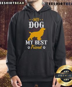 Cozy 'Good My Dog My Best Friend' hoodie on display, perfect for dog lovers and pet enthusiasts.