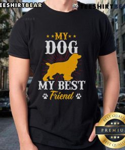 Good My Dog My Best Friend T-Shirt featuring a playful dog graphic, perfect for dog lovers and pet enthusiasts.