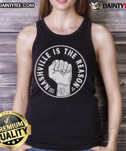 Good Nashville Circle Logo tank top, established 2014, featuring a stylish design perfect for fans of Nashville culture.
