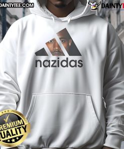 Good Nazidas Kanye West Logo Hoodie featuring a bold design and vibrant colors, perfect for streetwear enthusiasts.